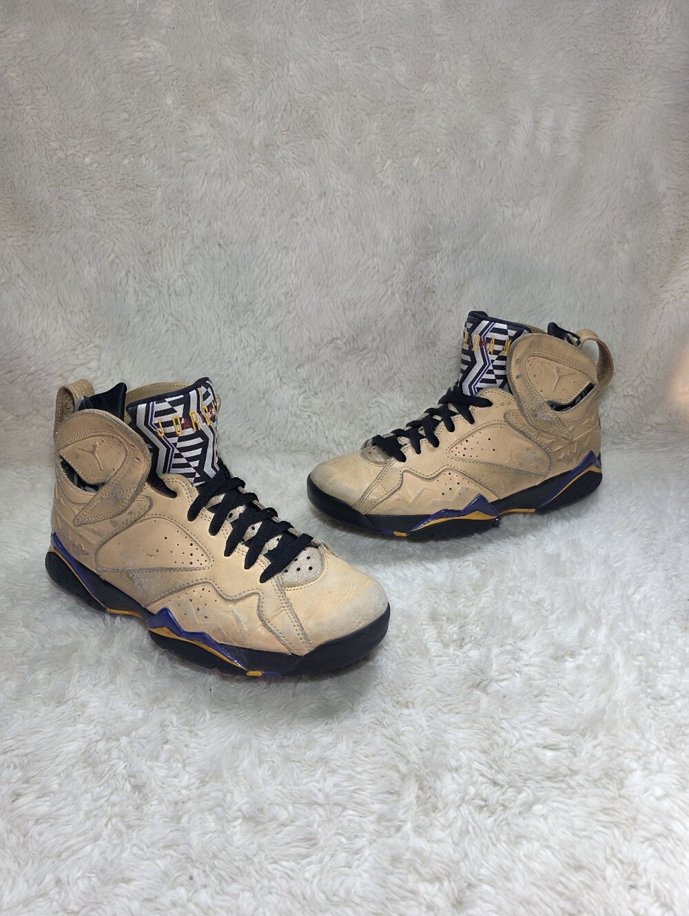 Nike Air Jordan 7 Retro SE Afrobeats Vachetta Tan Sneaker Mens 7.5 DZ4729-200